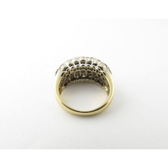 Vintage 18 Karat Yellow Gold Diamond Ring Size 5.25 #13926 - Picture 10 of 15